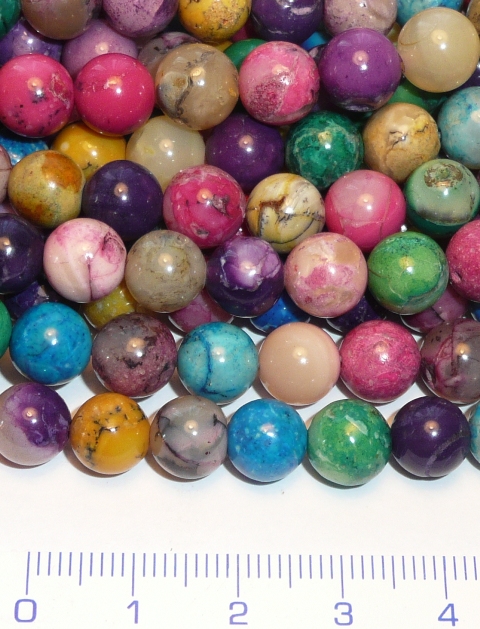 Africký Opál 8 mm - 1 šňůra