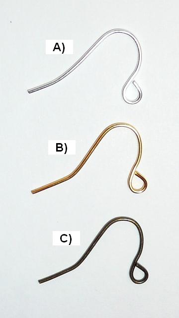 Náušnicový háček 19 mm