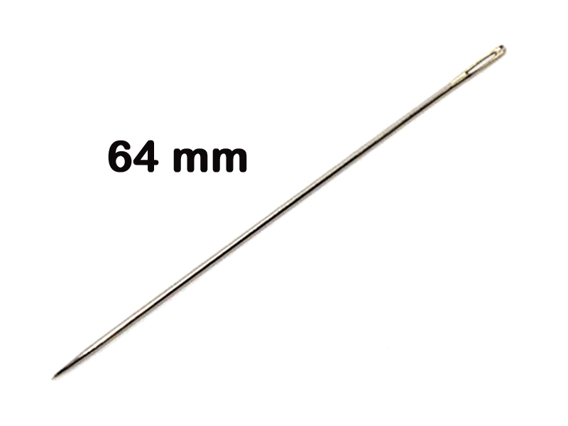 Jehla ostrá 64 mm, jehly