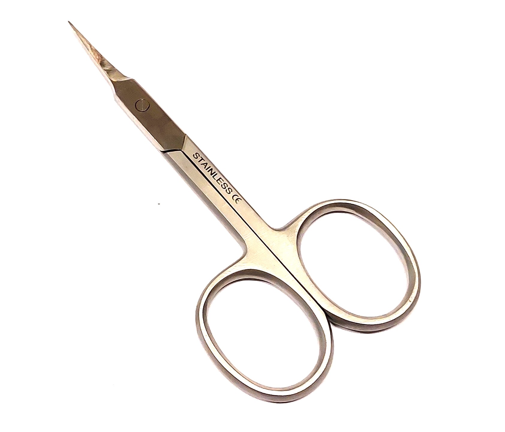 Nůžky na kůži záděr zahnuté č. 8