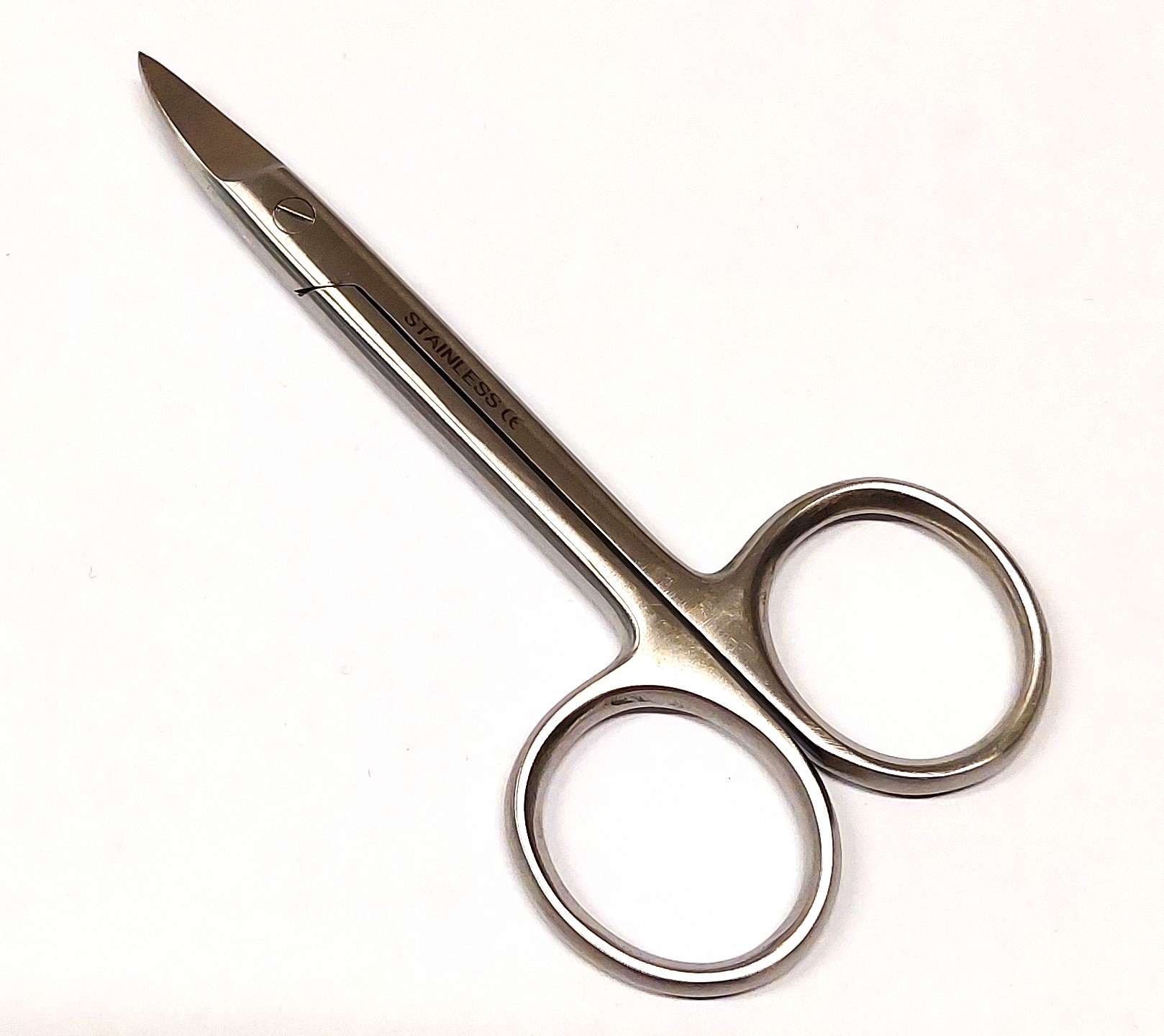 Nůžky na nehty  s delší pákou, silné, zahnuté č. 7