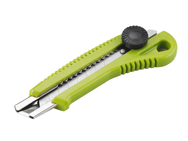 Nůž ulamovací s kolečkem 18 mm, odlamovací čepel, výsuvný, řezák, břit