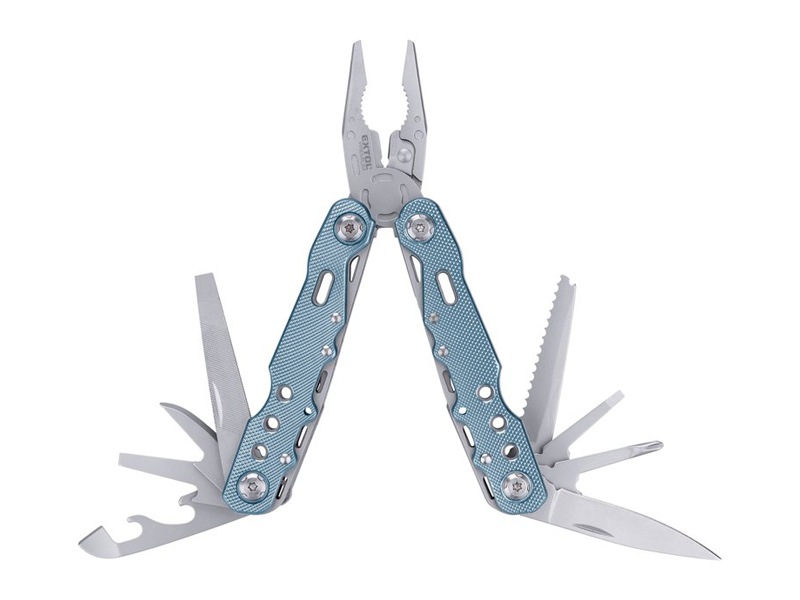 Nůž multifunkční a kleště, 160/116mm, 9dílů EXTOL 