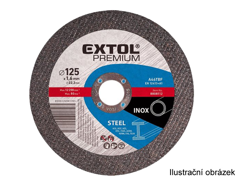 Kotouč brusný na ocel 150 × 6 × 22,2 mm - DOPRODEJ